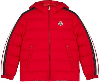 Moncler Kids Chrale Quilted Shell Jacket (12-14 Years) - Red