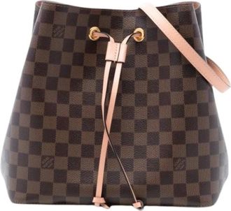 Louis Vuitton Pre-owned Bucket Bags, female, Brown, Size: ONE SIZE Pre-owned Neonoe Bucket Bag
