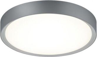 Trio Plaf&oacute;n Redondo Clarimo Led Regulable Aluminio Ip44 &Oslash;33 Cm Lighting