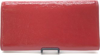 Saint Laurent Red Patent Leather Clutch Womens Bag (Pre-Owned)
