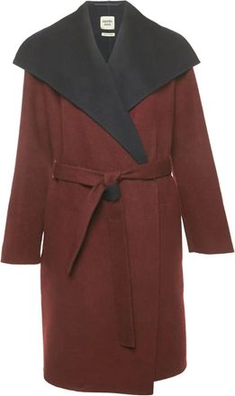 Herm&egrave;s Jas met ceintuur - Rood