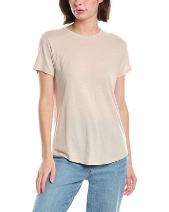 Vince Shirttail Crew Shirt