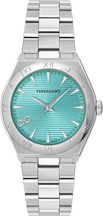 Ferragamo Vega Upper East Bracelet Watch, 35mm in Stainless Steel at Nordstrom Rack