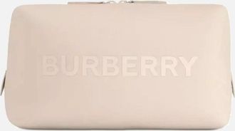 Burberry Womens Burberry Wash Bag - Beige - Brown - Size: ONE size