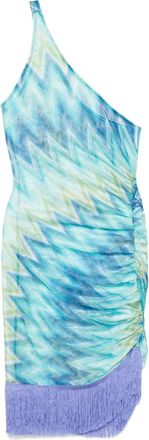 Missoni Abito monospalla - Blu