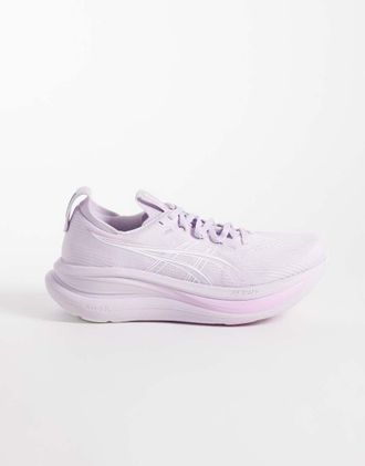 Asics Gel-Nimbus 28 - Sneakers da corsa lilla e bianche-Viola