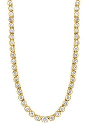 Bony Levy Audrey Diamond Tennis Necklace in 18K Yellow Gold at Nordstrom, Size 17