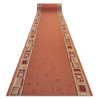 RugsX RugsX Anti-Slip Jena Runner in Brown | Size: 120 cm x 390 cm