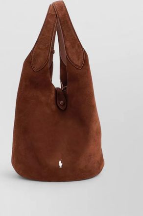 Polo Ralph Lauren suede bucket bag