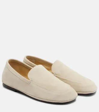 Christophe Lemaire Outdoor suede slip-on shoes