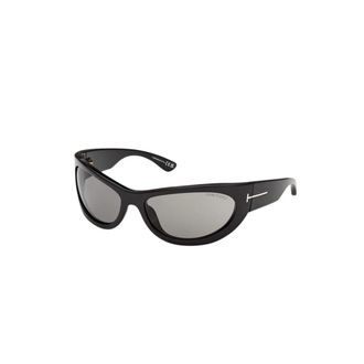 Tom Ford Sunglasses, female, Black, Size: 62 MM Leona-02 Sunglasses