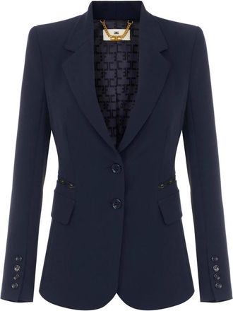 Elisabetta Franchi Mujer, Chaquetas, Azul, Talla: XS