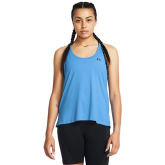 Under Armour Womens Knockout Tank Top Sports Training Viral Blue XL
