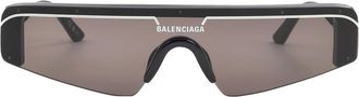 Balenciaga Gray Shield Unisex Sunglasses BB0003S 001 99