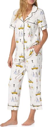 Bedhead Pajamas Stretch Cotton Crop Pajamas in Fashion Week at Nordstrom, Size X-Large