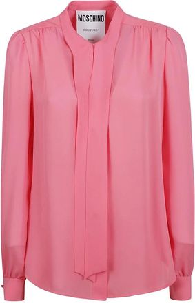 Moschino Shirts - Dames - Overhemden - Roze - S - Overhemden