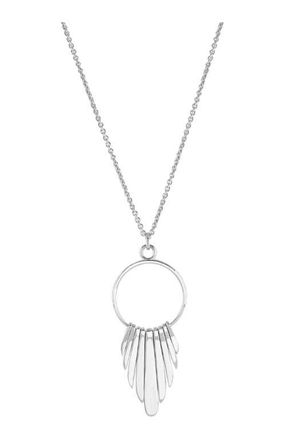 Lucy Quartermaine Egyptian Temple Strand Pendant in Sterling Silver at Nordstrom