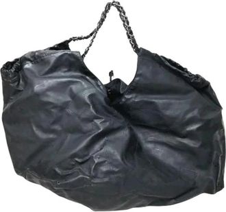 Chanel Pre-owned Vintage Shoulder Bag - Dames - Vintage Schoudertas - Zwart - ONE Size - Vintage