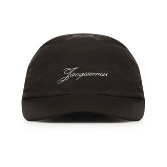 Jacquemus Caps, male, Brown, Size: 56 CM Baluchon Baseball Cap