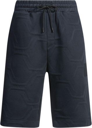 BOSS Relaxed-fit shorts with hexagonal quilting