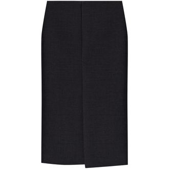 Gucci Slit-detail Pencil Skirt