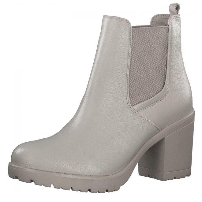 MARCO TOZZI Damen Chelsea Boots - Elegante Stiefeletten Mit Blockabsatz