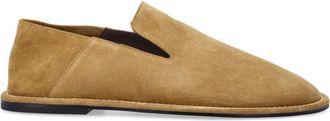 Ami Midi Slippers - Heren - Loafers - Beige - 40 EU - Leer - Schoenen