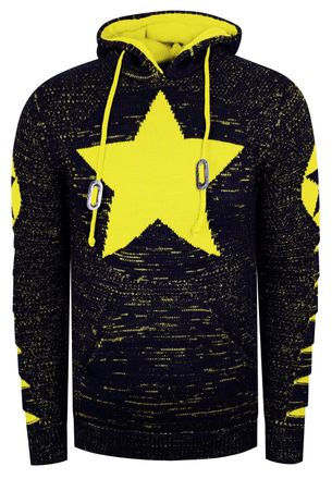 Rusty Neal Grof gebreide hoodie