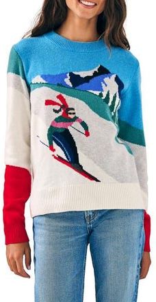 Faherty Mountain Coaster Crewneck Merino Wool Blend Sweater at Nordstrom Rack, Size Xx-Small