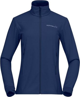 Norr&oslash;na Falketind Warm2 Jacket Fleecejacke f&uuml;r Damen | blau
