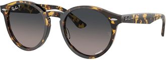 Ray-Ban RB7680S Larry Polarized 1332GL Mens Sunglasses Tortoiseshell Size 51