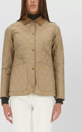 Barbour annandale quilted collared neck jacket