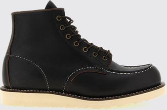 Red Wing Shoes Stivaletti polacchino in pelle liscia con punta moc-toe