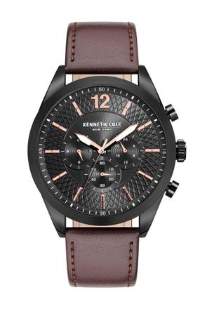 Kenneth Cole KC51085004 Mens Dress Sport Watch - Black - One Size