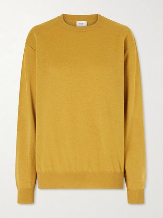 Saint Laurent Pullover In Cashmere - Giallo