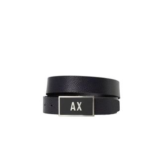 A|X Armani Exchange Heren, Accessoires, Zwart, Maat: ONE Size Leer