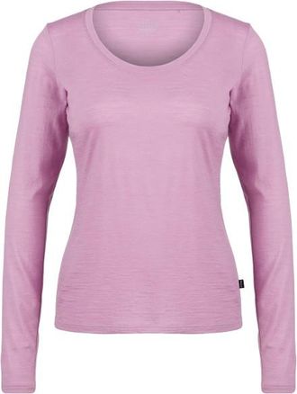 Stoic Merino155 LaholmSt. L/S Merinolongsleeve f&uuml;r Damen | rosa/lila