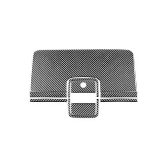 OEM Accesorios Interiores Para La Tapa De La Guantera De Fibra De Carbono Para Chevy Silverado Sierra 1500 2014-2018
