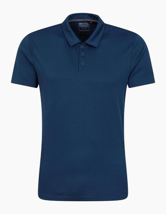 Mountain Warehouse Mens Mountain Warehouse Mens Endurance IsoCool Polo Shirt - Navy - Size: 36