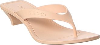Gucci Vittoria Rubber Sandal