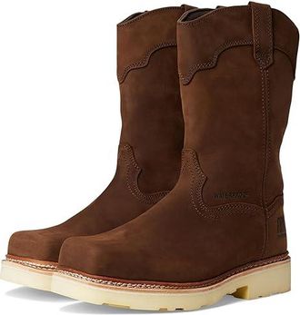 Frye The Safety-Crafted Wellington Work Boots Mens Work Boots Dark Brown : 10.5 M, Leather