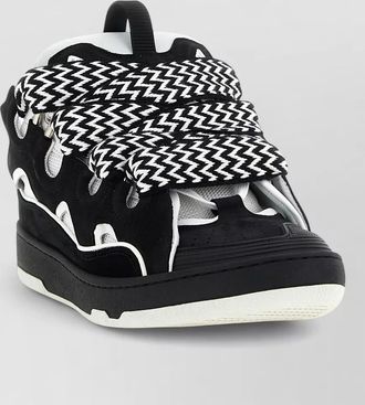 Lanvin leather low-top sneakers
