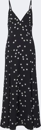 Dolce & Gabbana Printed silk-blend midi dress
