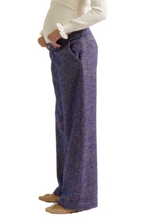 Cache Coeur Kate Maternity Pants in Blue at Nordstrom, Size X-Large