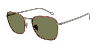 Giorgio Armani AR6164J 30032A Mens Sunglasses Brown Size 54