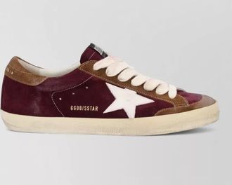 Golden Goose star detail sneakers round toe design