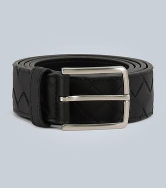 Bottega Veneta Intrecciato leather belt