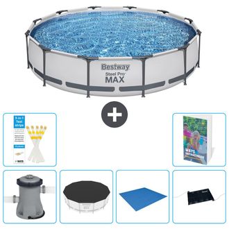 Bestway Piscina Bestway Steel Pro Max Redonda - 366x76 Cm - 7-piezas S214