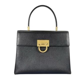 Ferragamo Pre-owned Handbags, female, Black, Size: ONE SIZE Pre-owned Handbag
