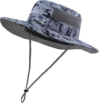 Bassdash UPF 50+ Sun Fishing Hat Water Resistant with Detachable Neck Flap